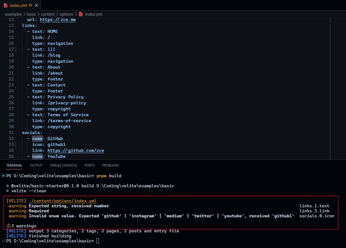 友好的错误报告